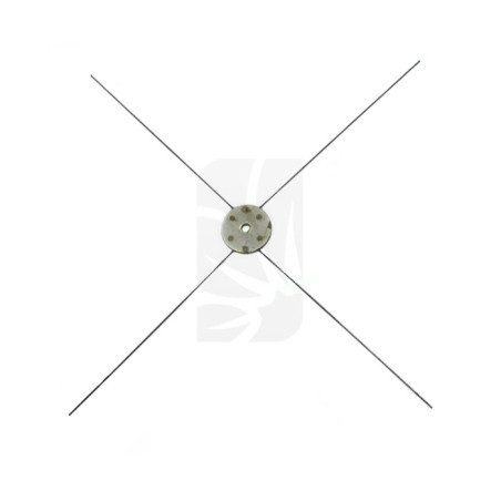 Recambio cuchilla cruzada peladoras 60,96 cm. (24") 2 Unidades