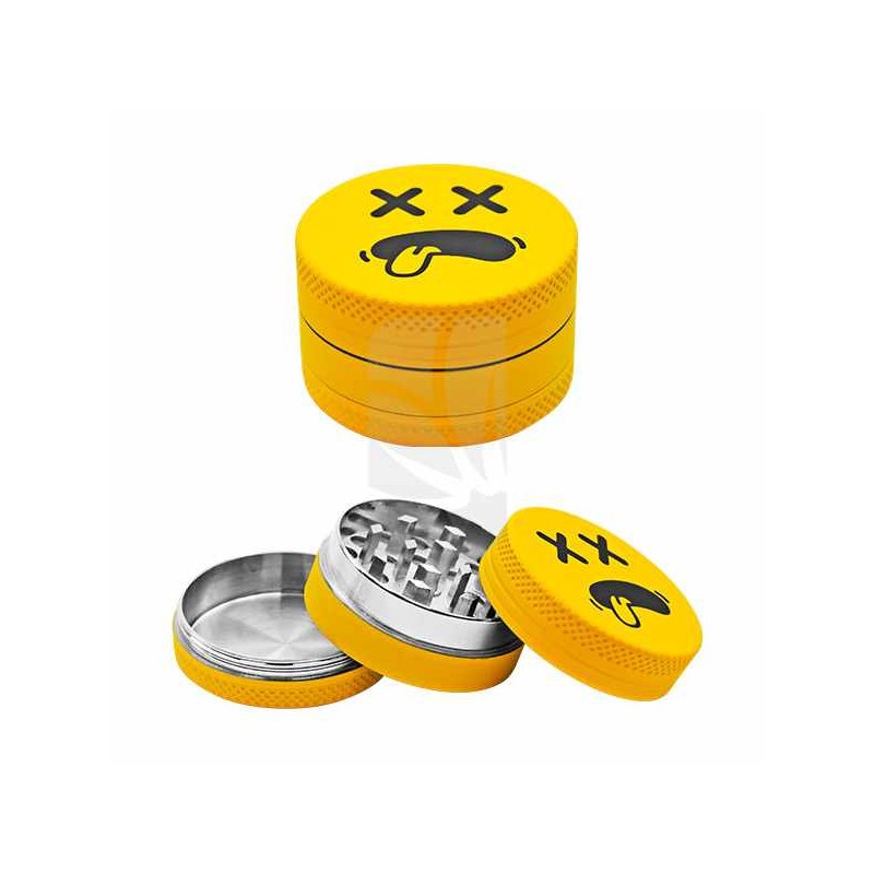 Grinder Yellow Face 40 mm. 3 Partes Grinder Yellow Face 40 mm. 3 Partes