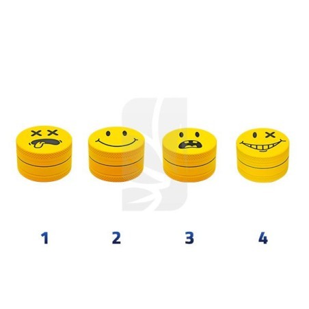 Grinder Yellow Face 40 mm. 3 Partes