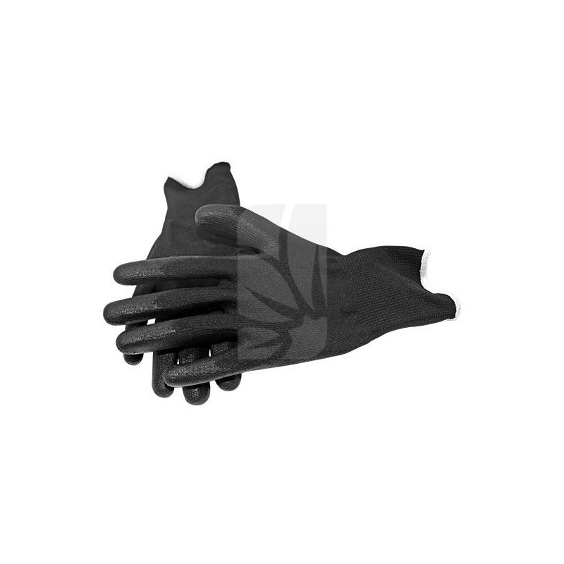 Schwarze Arbeitshandschuhe