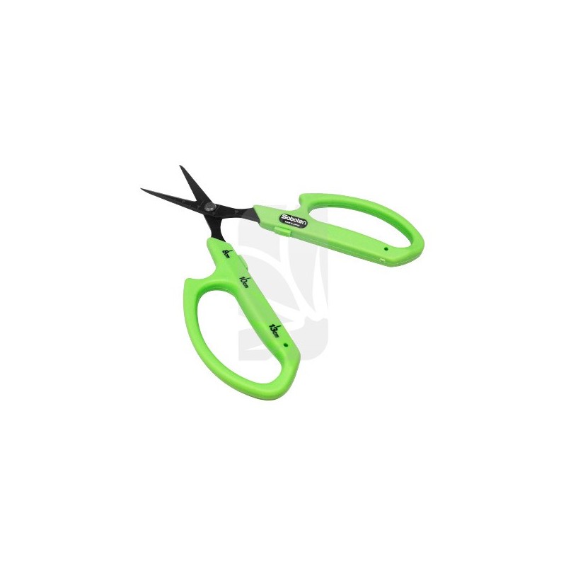 Straight Tip Green Scissors
