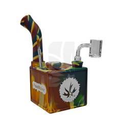 Bong Kube de silicona Camuflaje