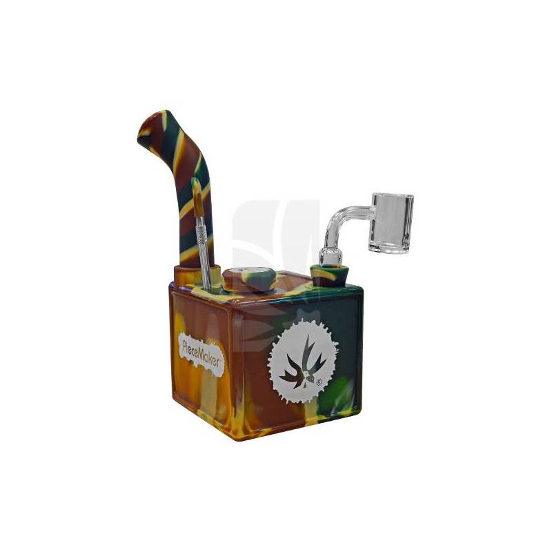 Bang en Silicone Kube Camouflage