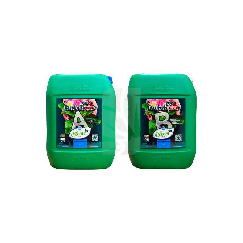Tierra A+B Floración Agua Blanda 10 Litros