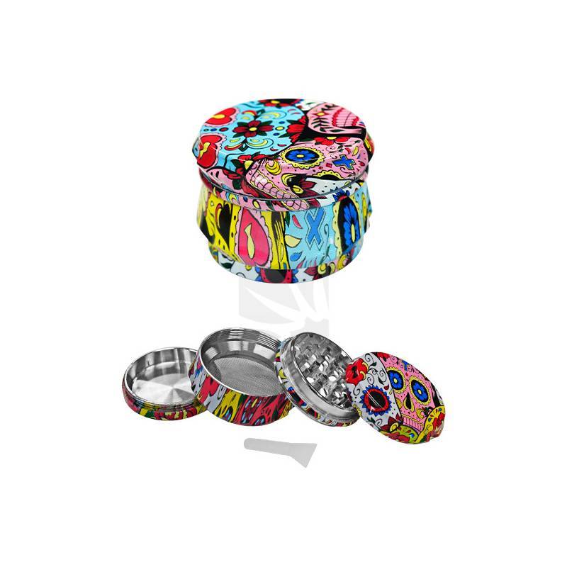 Grinder 4 partes Catrina Nice 52 mm. Grinder 4 partes Catrina Nice 52 mm.