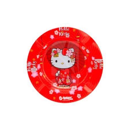 Cenicero de Hello Kitty con Kimono Rojo