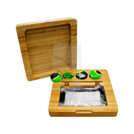 Bamboo Box Kit Dab 19 x 18 x 4 cm. Complete Kit