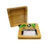 Bamboo Dab Kit Box 19x18x4 cm Bamboo Dab Kit Box 19x18x4 cm