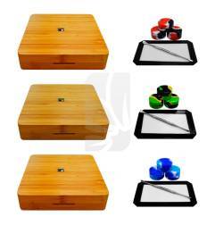 Bamboo Box Kit Dab 19 x 18 x 4 cm. Complete Kit