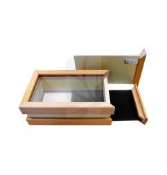 Curing Box with Pollen Grid 20x12x7.5 cm made of Wood