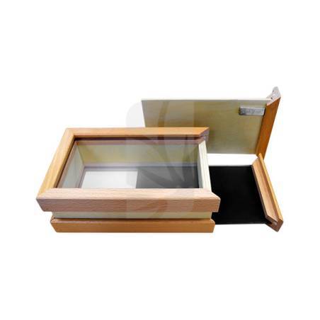 Curing Box with Pollen Grid 20x12x7.5 cm made of Wood