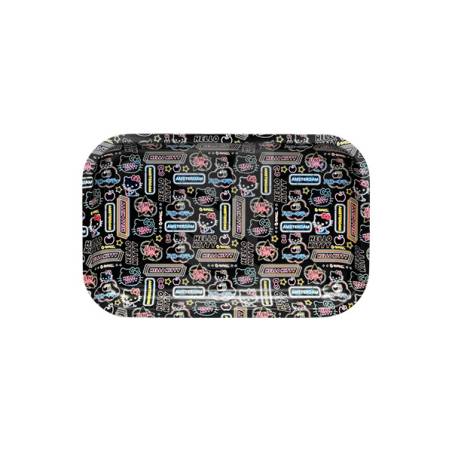 Neon Light Hello Kitty Rolling Tray 🌸