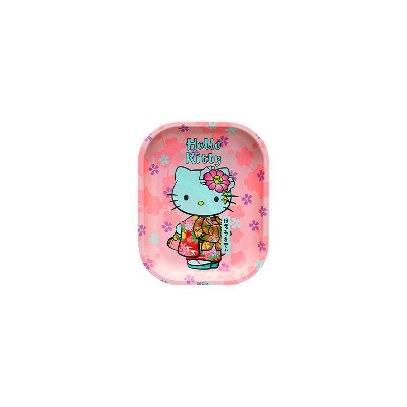 Bandeja Hello Kitty Kimono Pink 18x14 cm. Bandeja Hello Kitty Kimono Pink 18x14 cm.