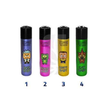 Mechero CLIPPER Morties Babies