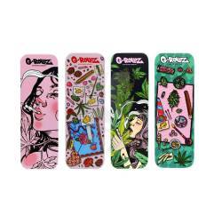 Kit 4 boxes Metal Box 12 x 4 x 2.5 cm. Amsterdam