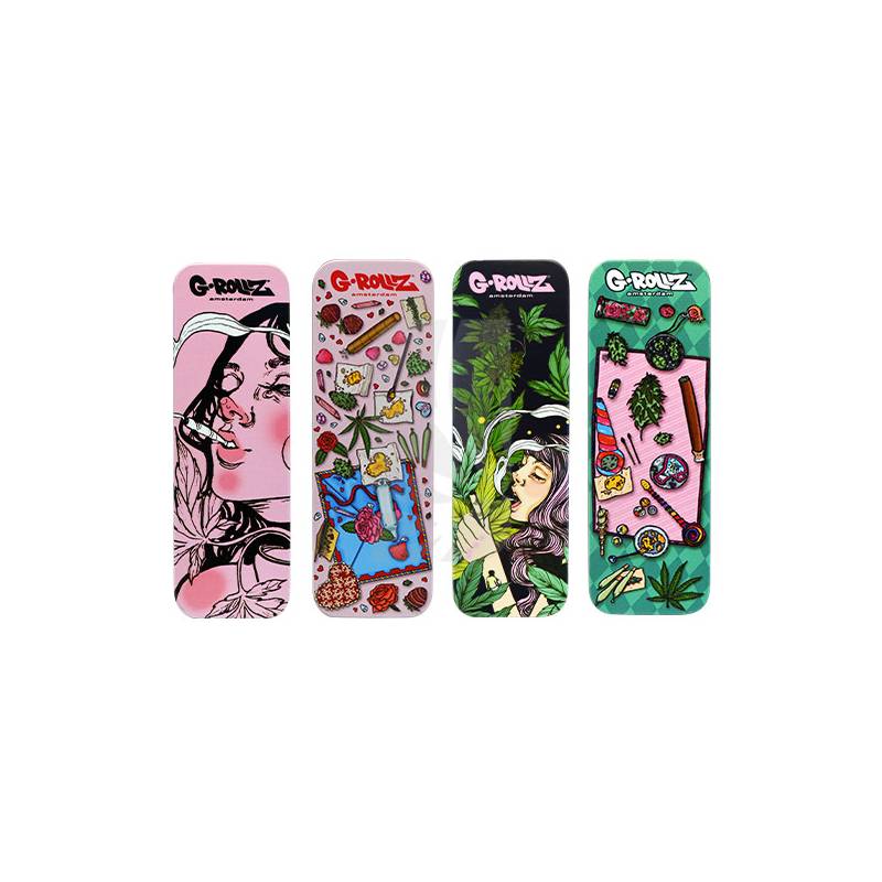 Scatola in Metallo 12 x 4 x 2,5 cm Amsterdam