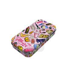 Pack 3 Cheap Pink Monkey King Metal Boxes