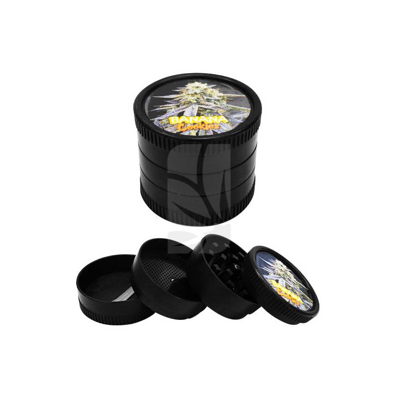 Grinder Biodegradable 55 mm. Banana Cookies Grinder Biodegradable 55 mm. Banana Cookies