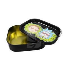 Ricky & Morty Metal Box and Tray 18 x 14 cm