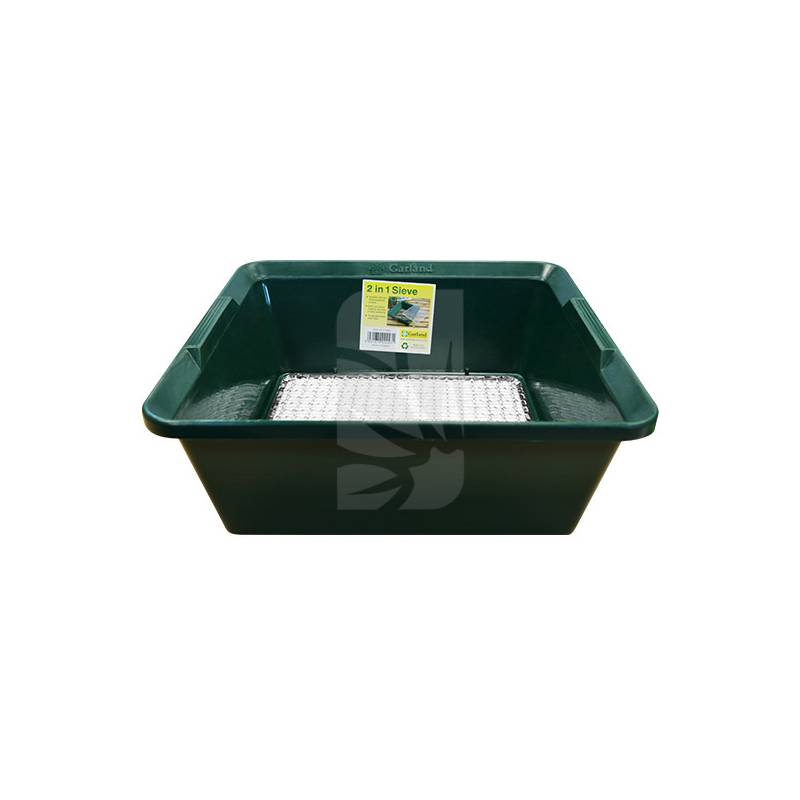 Garden Sieve 35 x 35 x 12.5 cm. 2 grids