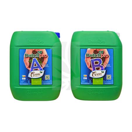 Hydro Coco A+B Crecimiento Agua Blanda 10 Litros