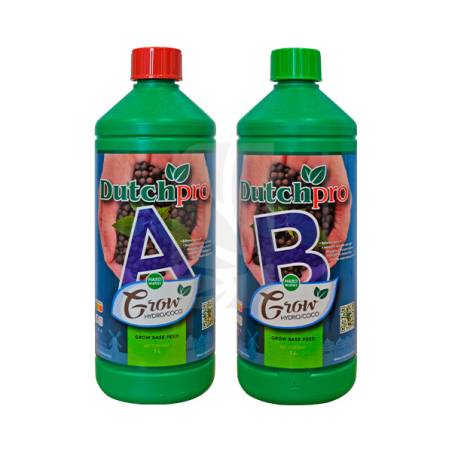 Dutchpro Hydro Coco A+B Grow Hard Water - 1 Liter