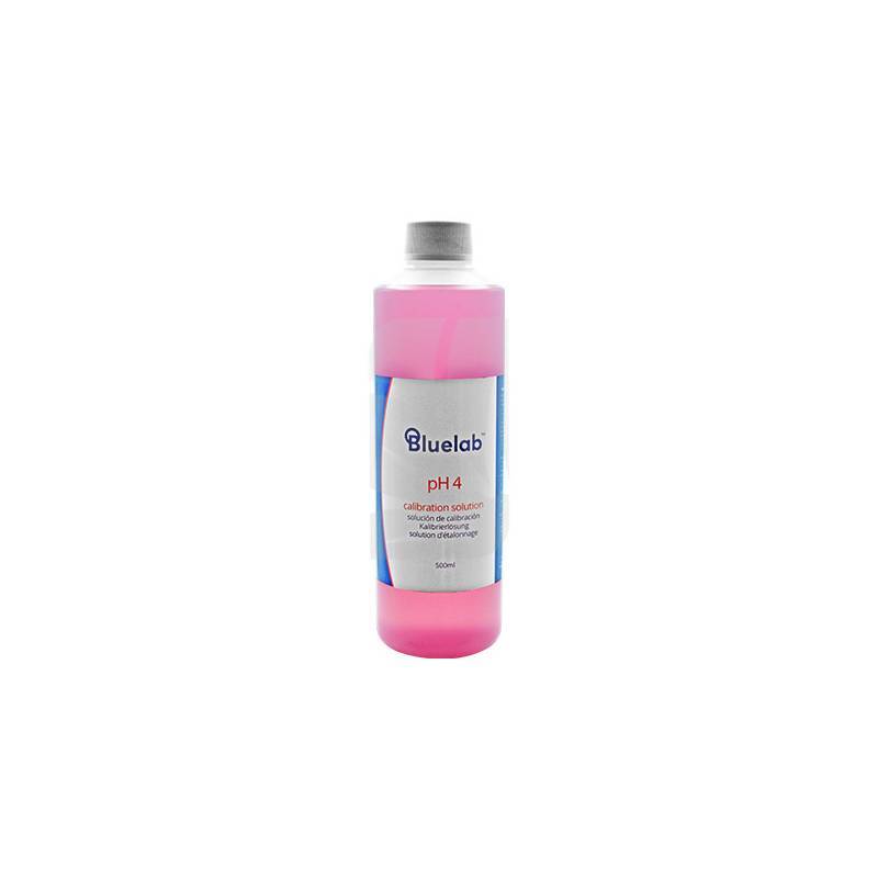 Solución de calibración PH 4.0 Bluelab bote de 500 ml. Solución de calibración PH 4.0 Bluelab bote de 500 ml.