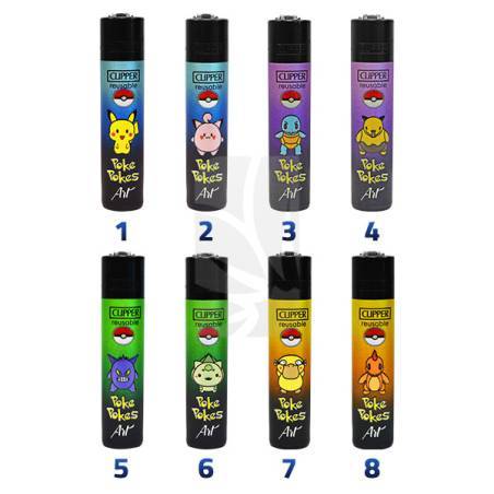 Mechero Classic PokePokes Art de CLIPPER