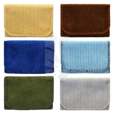 Small high-quality corduroy tobacco pouch Cheap