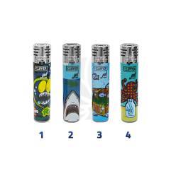 Mechero CLIPPER Jet Flame Deep Weed