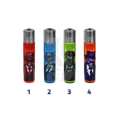 Mechero CLIPPER Zombie Gangsters