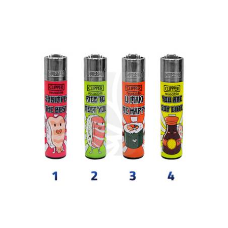 Mechero CLIPPER Sushi Sentences