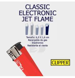 Mechero CLIPPER Jet Flame Deep Weed