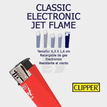 CLIPPER Jet Flame Deep Weed Feuerzeug