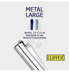 Tamaño de Mechero Clipper Metal