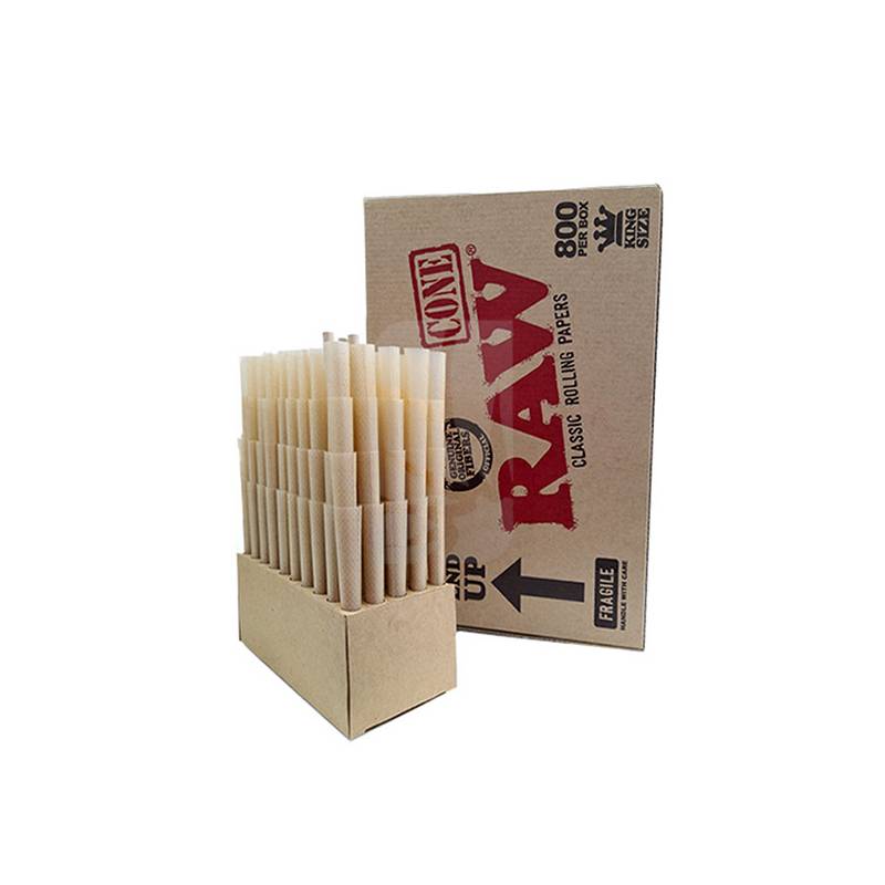 RAW Classic King Size Cones (800 pcs) RAW Classic King Size Cones (800 pcs)