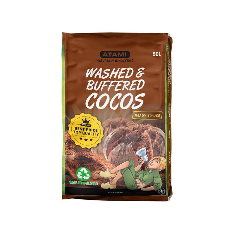 Washed & Buffered Coco 50 L. ATAMI
