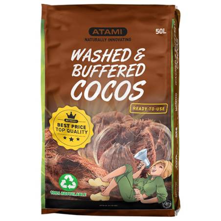 Washed & Buffered Coco 50 L. ATAMI