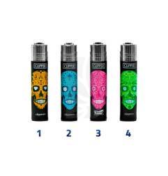Mechero CLIPPER Mexican Skull 4