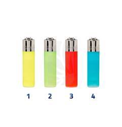 MECHERO CLIPPER POCKET TRASLUCIDO