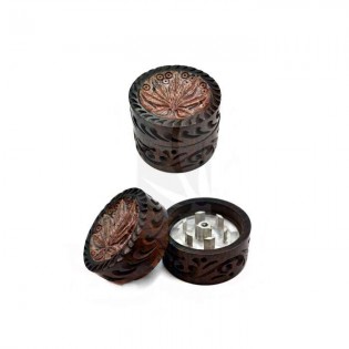 Grinder de Madera, Piedra y Aluminio de 2 Partes