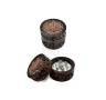 Grinder madera, piedra y aluminio, 2 partes 38x28mm Grinder madera, piedra y aluminio, 2 partes 38x28mm