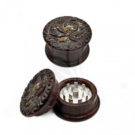 Grinder de Madera, Piedra y Aluminio de 2 Partes