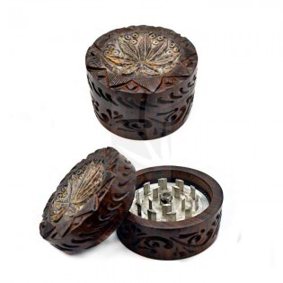 Grinder de Madera, Piedra y Aluminio de 2 Partes