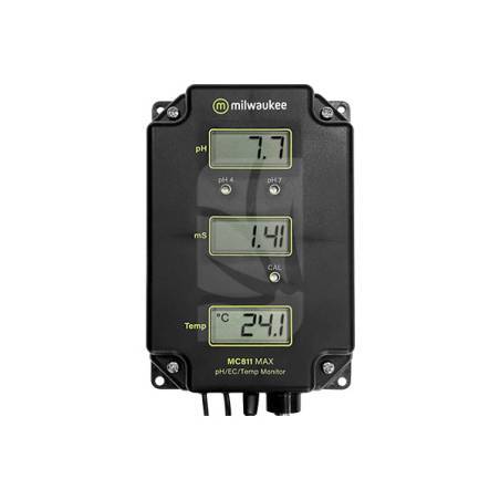 Medidor continuo Combo PH-EC-Temp MC811