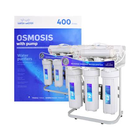 Osmosis 400 Litros con Bomba Water Master