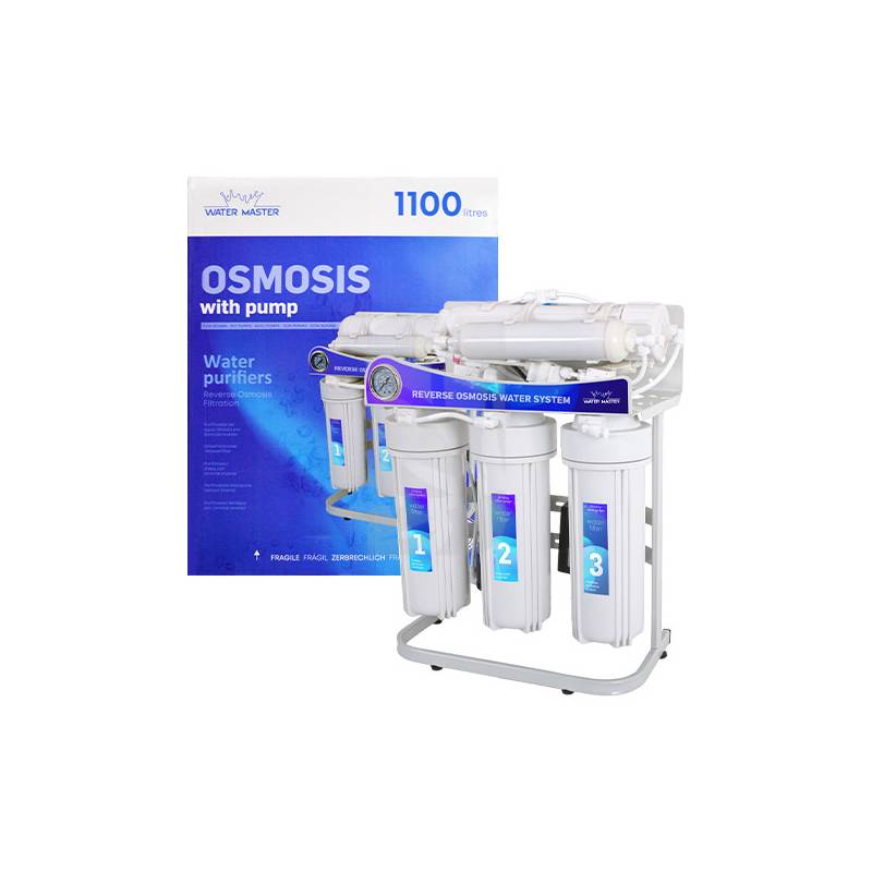 Osmosis 1100 Litros con Bomba Water Master