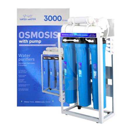Osmosis 3000 Litros con Bomba Water Master
