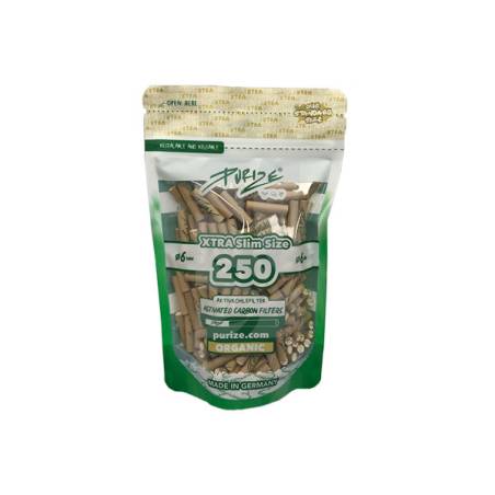 Filtros Purize XTRA Slim Organico 250 u.