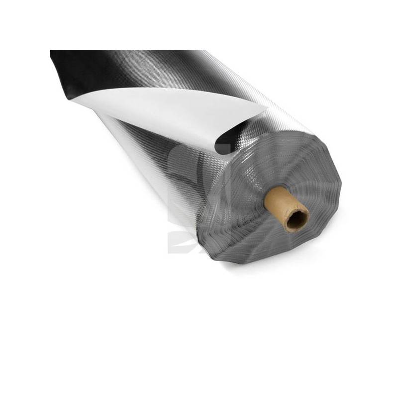 Plastique Mylar Diamant/Blanc 10 Mètres Lightite